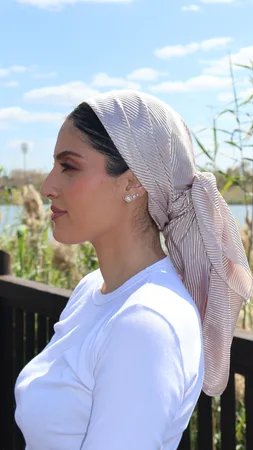 מטפחת מרובעת יסמין פליסה פודרה