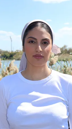 מטפחת לונג קרפ אפור