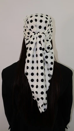 מטפחת לונג צר נקודות