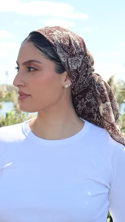 מטפחת לונג רנן שיפון